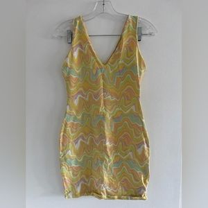 Short colorful dress